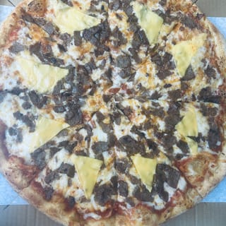 Beef Steak Pizza